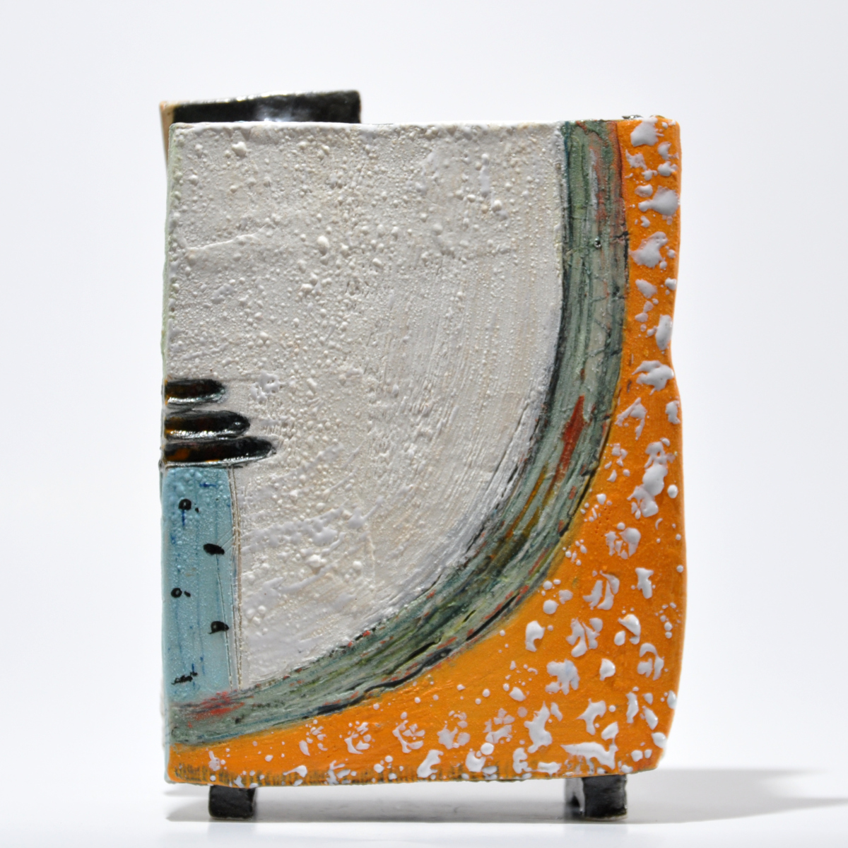 small slab built Vase - Image 2