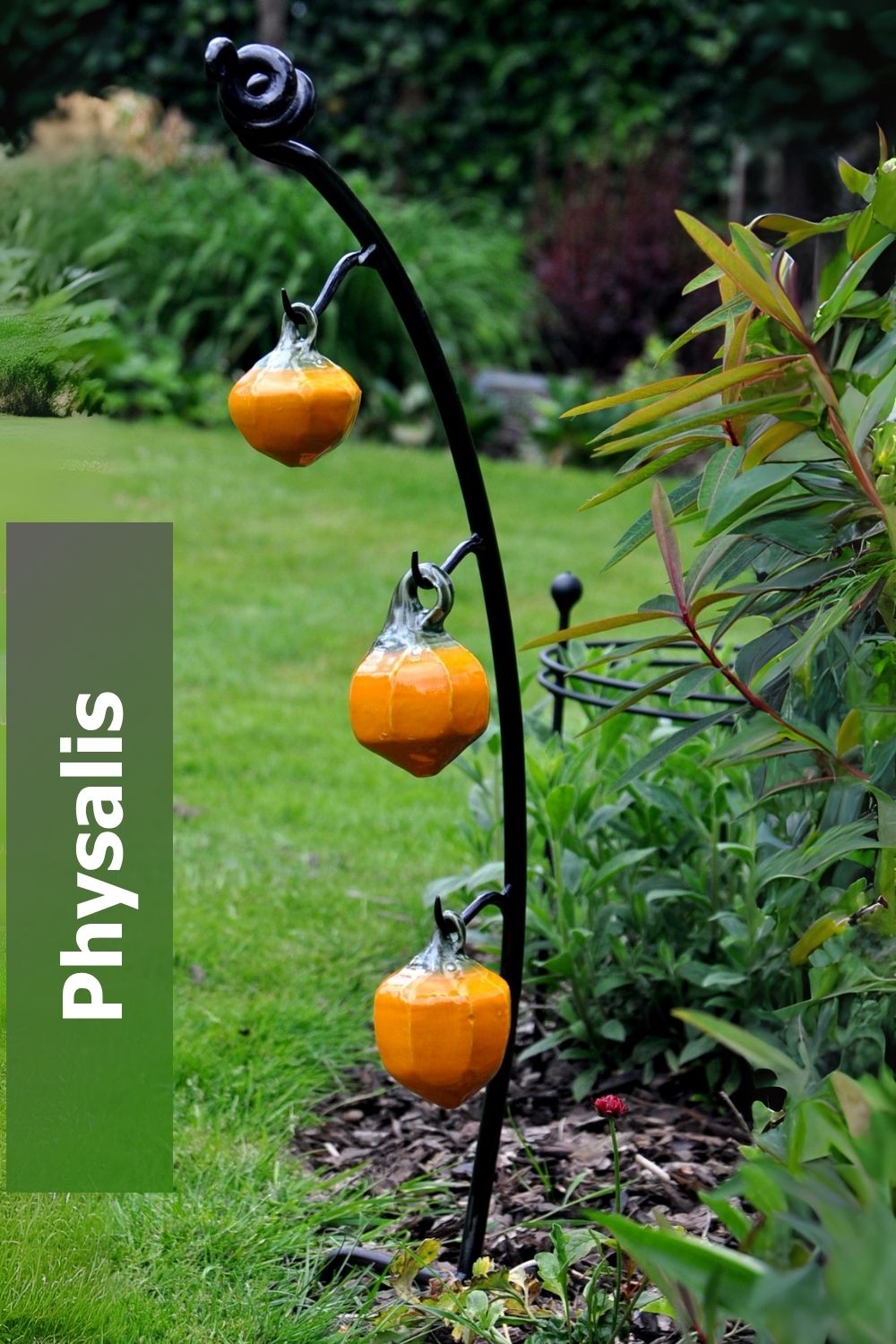 Experimental Design: Trial and Error part 1: Physalis: ceramic pieces with metal "stalk"